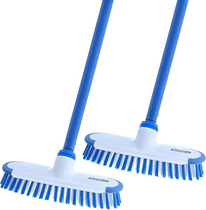 Superio Deck Scrub Brush with Long Handle (2)